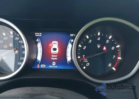 2015 Maserati Ghibli S Q4 from USA, damaged, VIN ZAM57RTA7F1160000